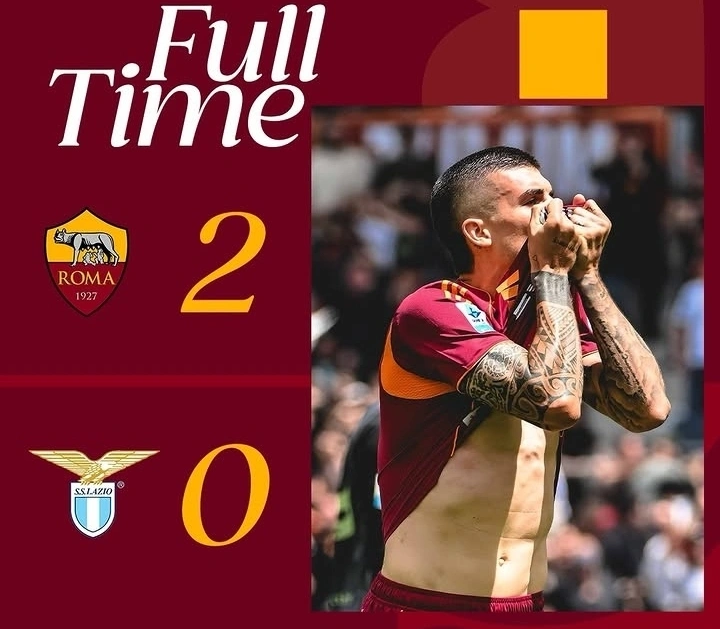 Roma vs Lazio 2-0: Gianluca Mancini Antar Giallorossi Menang di Derby della Capitale