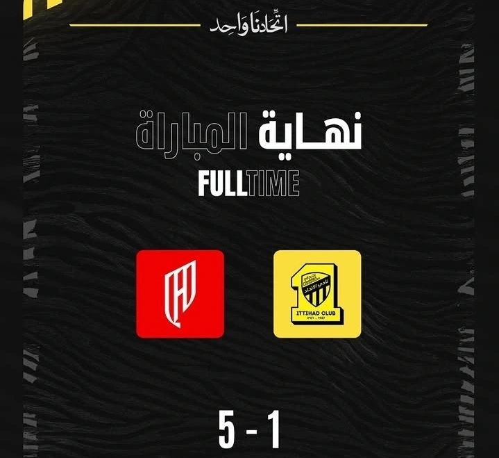 Al Ittihad vs Al Qadsiah: Quiñones Hattrick, Al Ittihad Kalah 1-5