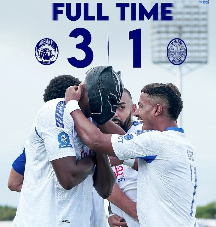 Arema FC vs PSIM 3-1: Singo Edan Tutup Musim Super League 2026 dengan Kemenangan