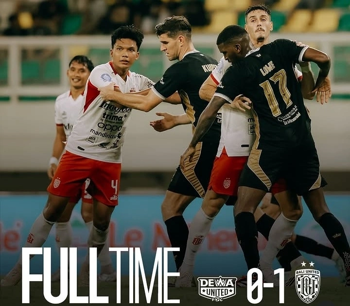 Dewa United vs Bali United 0-1: Kadek Agung Bawa Serdadu Tridatu Menang di Pekan Terakhir