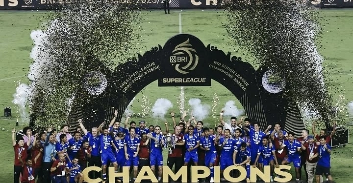Persib vs Persijap 0-0: Maung Bandung Resmi Hattrick Juara Super League 2026