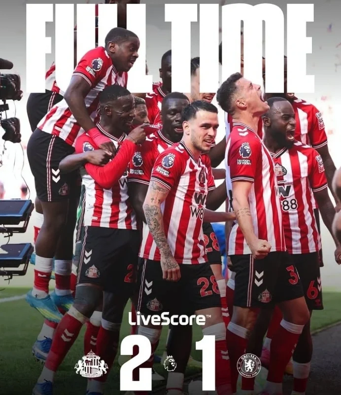 Sunderland vs Chelsea 2-1: The Blues Kalah, Gagal Lolos ke Kompetisi Eropa 2025/2026