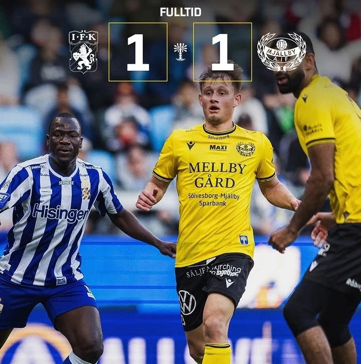 IFK Göteborg vs Mjällby 1-1: Penalti Jacob Bergström Gagalkan Kemenangan Tuan Rumah