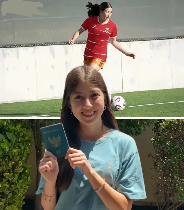 Maya Denham resmi mendapatkan paspor Indonesia pada Mei 2026. Pemain keturunan Indonesia-AS itu siap membela Timnas Putri Indonesia dan kini bermain untuk 1974 Newark FC.