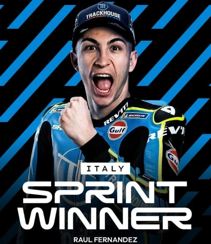 Hasil Sprint Race MotoGP Italia 2026: Raúl Fernández Menang di Mugello