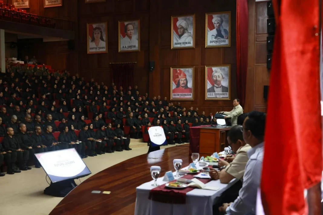 Taklimat Presiden pada PFLP 2026 di Hambalang