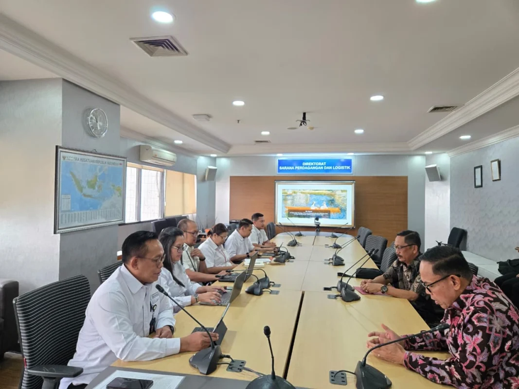 Wakil Bupati Bone, Andi Akmal Pasluddin, melakukan kunjungan kerja (audiensi) ke Kantor Kementerian Perdagangan Republik Indonesia, Jl. M.I. Ridwan Rais No.5, Gambir, Jakarta Pusat, Senin (452026)