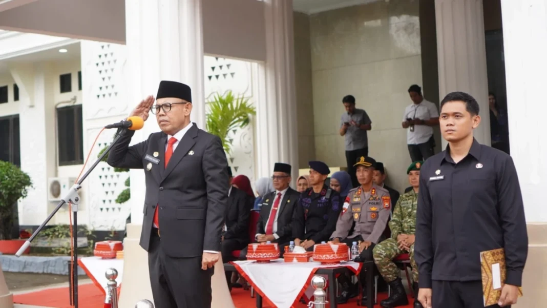 Wakil Bupati Bone Andi Akmal Pasluddin memimpin upacara Hari Kebangkitan Nasional ke-118 di Watampone