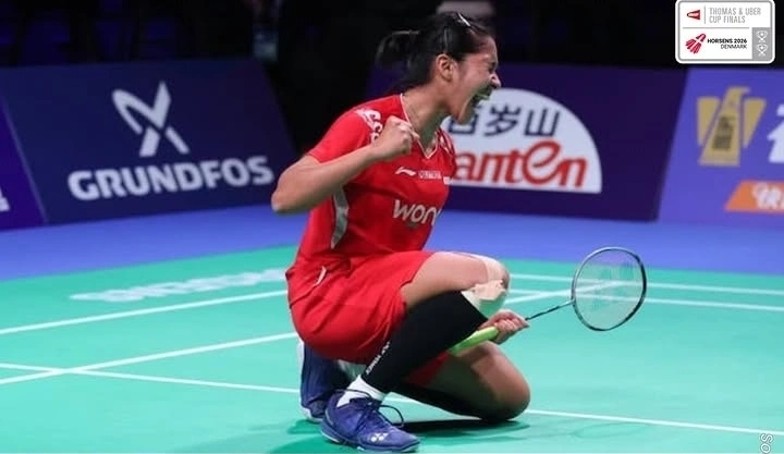 TIm Uber Indonesia, Ester Nurumi Tri Wardoyo. dok/pbsi