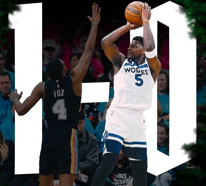 Timberwolves vs Spurs Game 1: Skor 104-102, Edwards Comeback, Wembanyama Cetak Rekor
