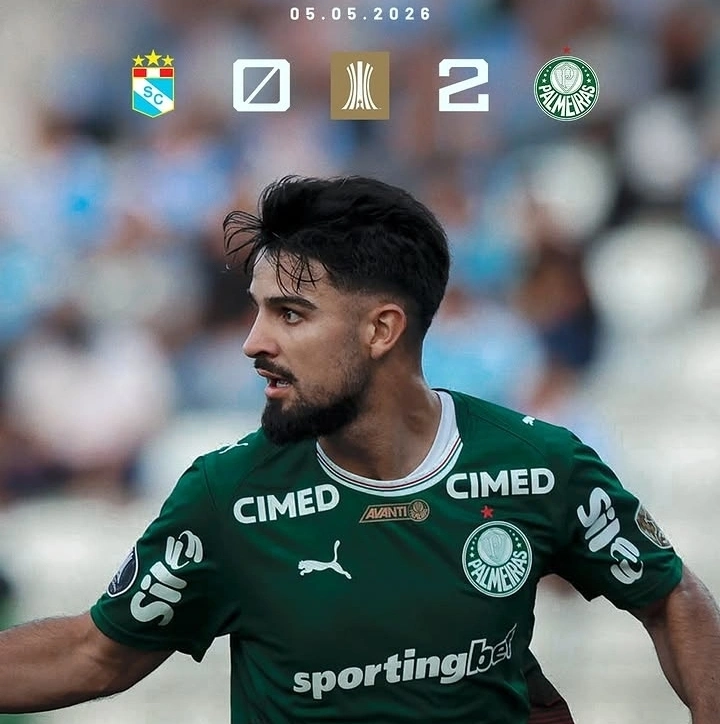 Palmeiras sukses bungkam Sporting Cristal 2-0 di Lima. dok/palmeiras