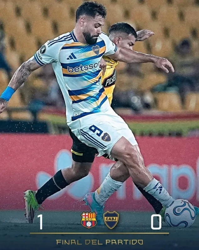 Barcelona SC menang 1-0 atas Boca Juniors di Copa Libertadores 6 Mei 2026.