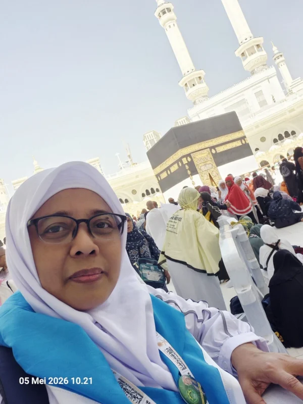 Guru Besar UIN Alauddin Makassar sekaligus Jamaah Haji Kloter UPG 5, Fatmawati Hilal