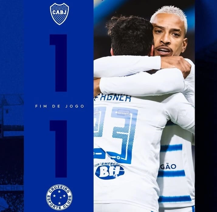 Boca Juniors vs Cruzeiro 1-1, Grup D Copa Libertadores Kian Ketat