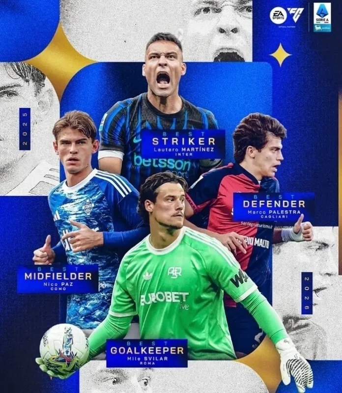 Federico Dimarco Pemain Terbaik Serie A 2025/2026, Inter Milan Dominasi Penghargaan