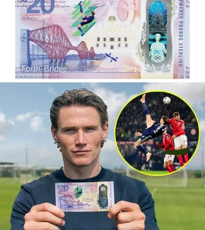 Scott McTominay Abadi di Uang Kertas £20 Bank of Scotland Usai Bawa Skotlandia ke Piala Dunia 2026