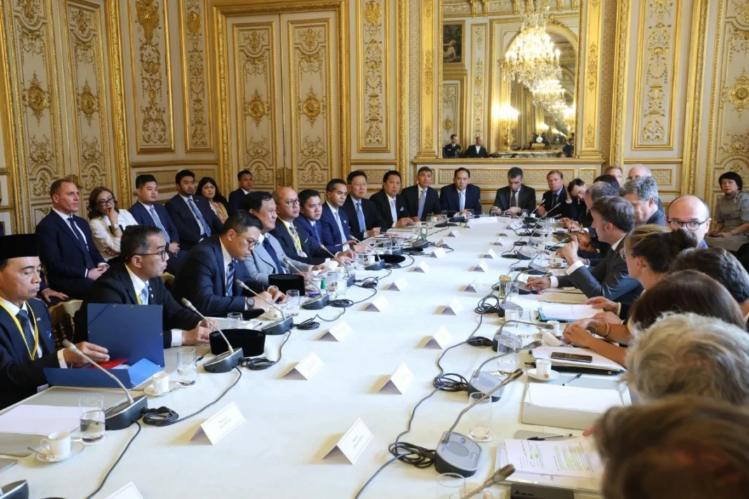 peluncuran France–Indonesia High Level Business Council (FI-HLBC)