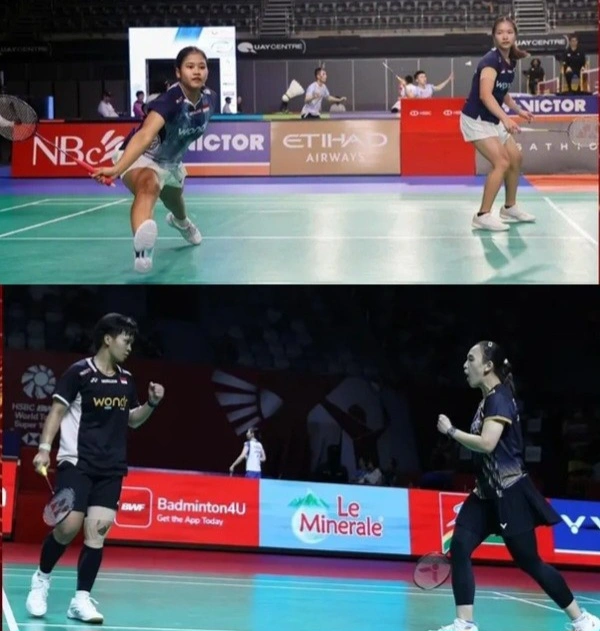 Ana/Melisa dan Rachel/Febi sukses melaju ke perempat final Australian Open 2026. Dua ganda putri Indonesia ini kembali berpeluang menciptakan All Indonesian Final di Sydney.