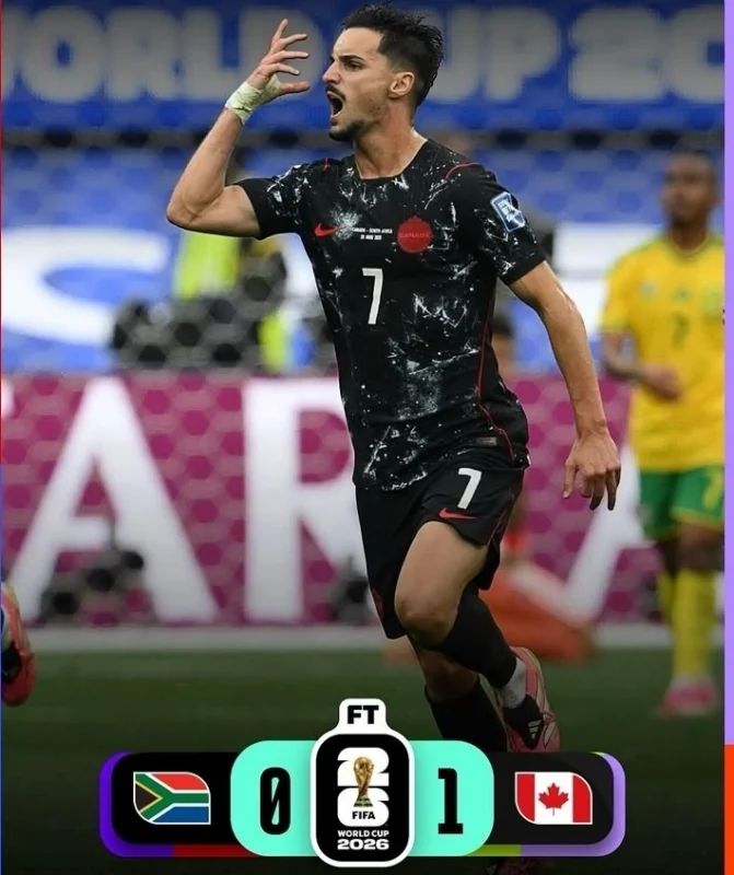 Stephen Eustaquio membawa Kanada menang atas Afrika Selatan di Piala Dunia 2026