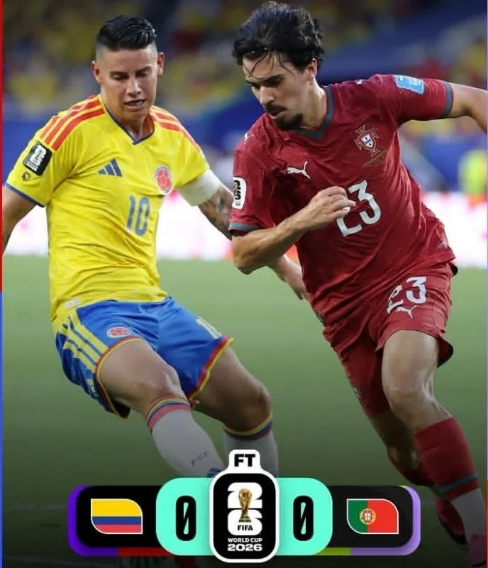 Portugal vs Kolombia pada laga Grup K Piala Dunia 2026 di Miami