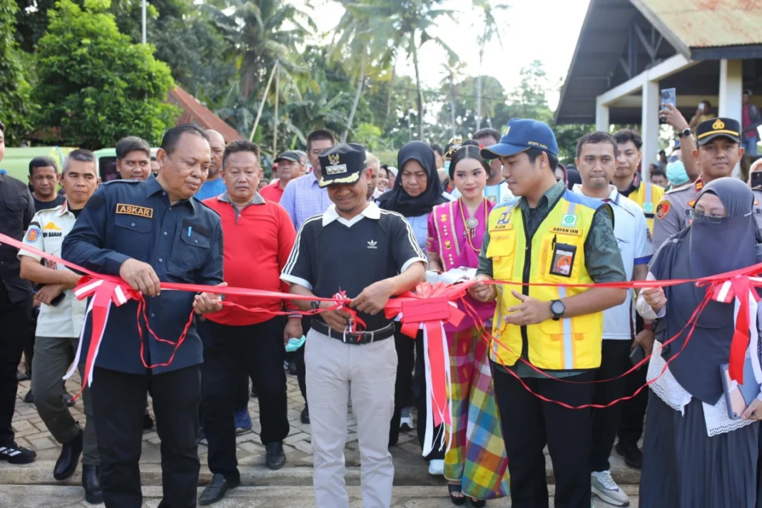 Bupati Bone Andi Asman Sulaiman meresmikan Instalasi Pengolahan Lumpur Tinja (IPLT)