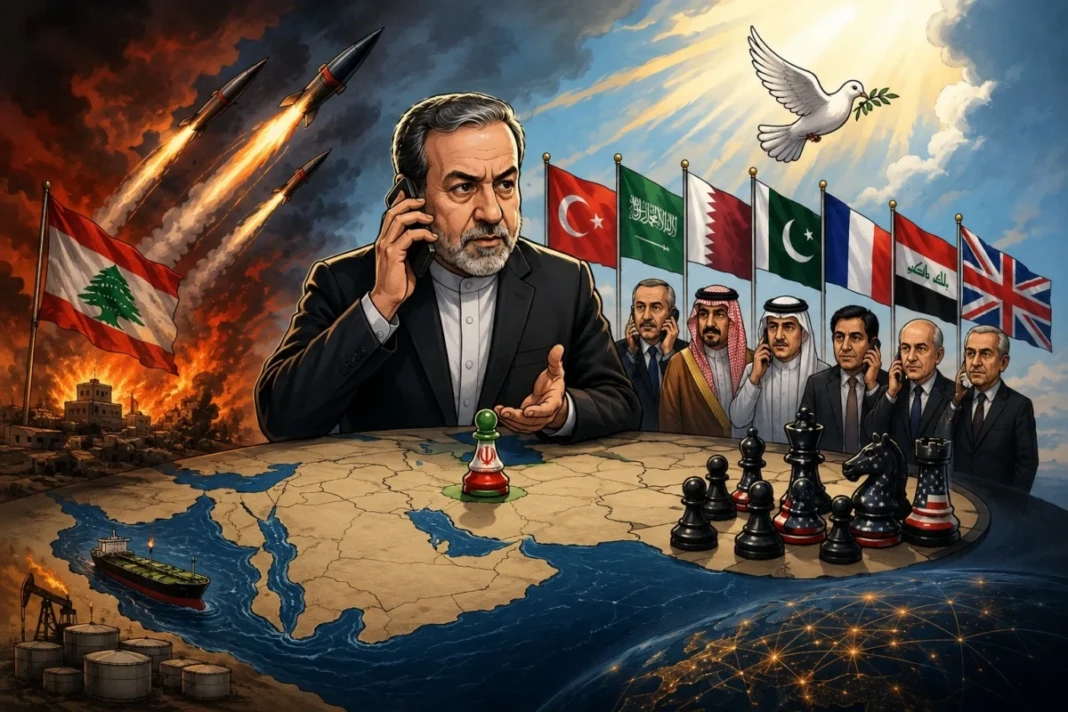 Diplomasi di Tengah Dentuman Rudal, Menteri Luar Negeri Iran Seyed Abbas Araghchi memimpin ofensif diplomatik ke sejumlah negara regional