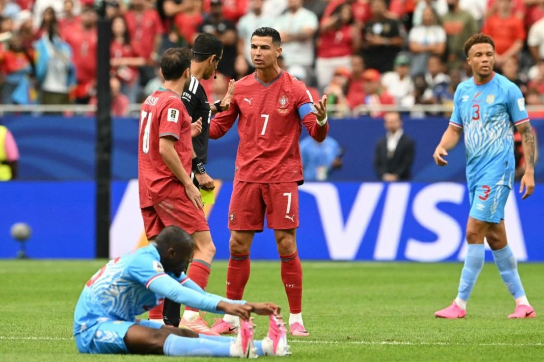 Haisl imbang Portugal vs Kongo