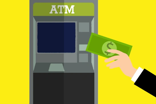 Ilustrasi ATM.