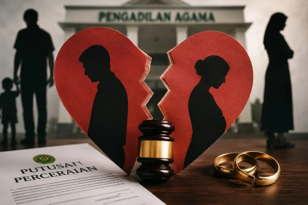 Ilustrasi perceraian
