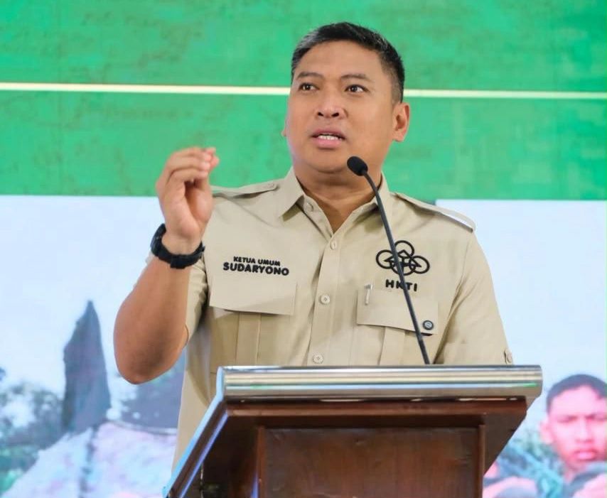 Wakil Menteri Pertanian (Wamentan) Sudaryono saat menghadiri peringatan Hari Susu Nusantara (HSN) 2026 di Taman Margasatwa Ragunan, Jakarta Selatan, Sabtu (6/6/2026).