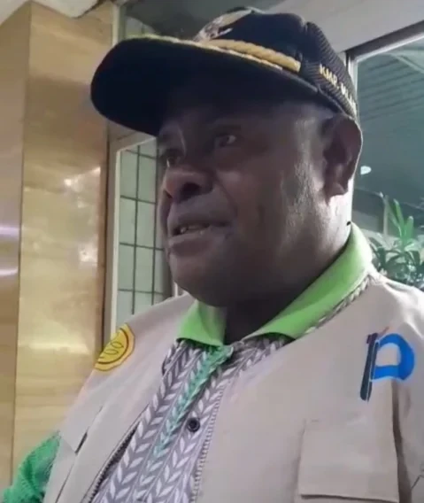 Petani Papua Barat Daya mengikuti rapat konsolidasi pembangunan pertanian bersama Menteri Pertanian Amran Sulaiman di Auditorium Gedung F Kementerian Pertanian.