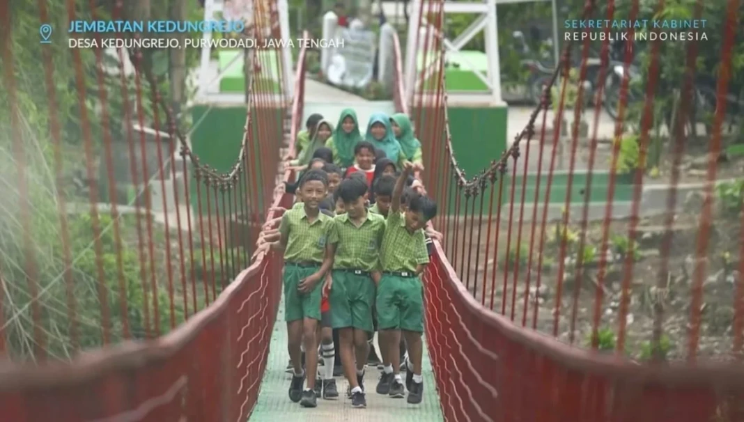 jembatan di kedung rejo, Kab. Purwodadi, Jawa Tengah