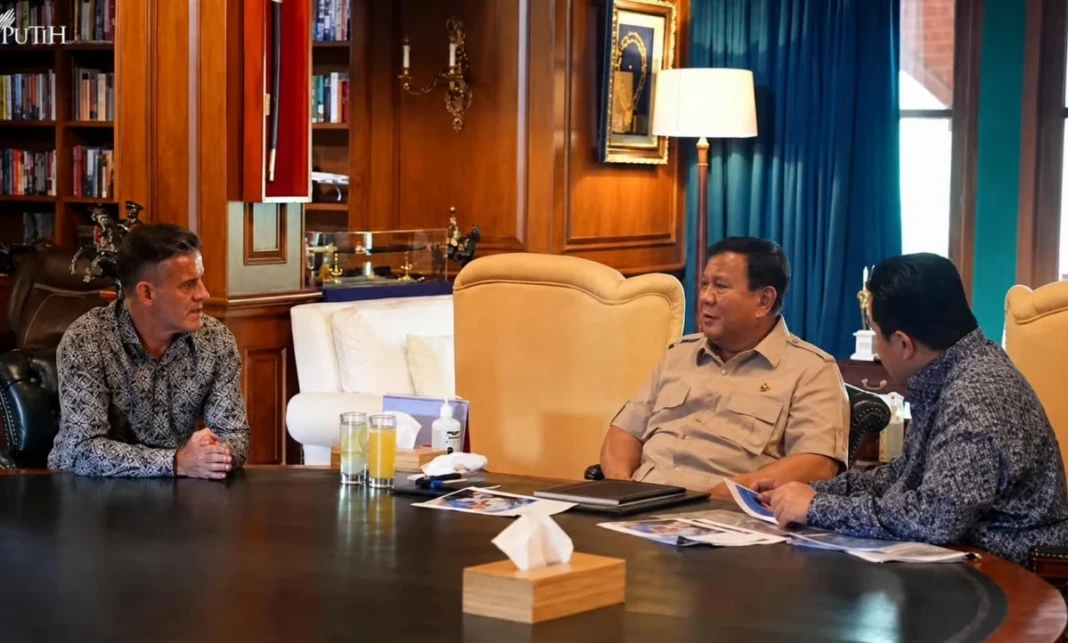 John Herdman bertemu Presiden Prabowo didampingi Menpora Erick Thohir