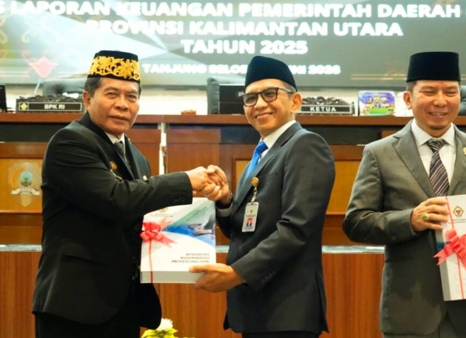 Kaltara sukses mempertahankan predikat Opini Wajar Tanpa Pengecualian (WTP) untuk yang ke-12 kalinya dari Badan Pemeriksa Keuangan (BPK) RI