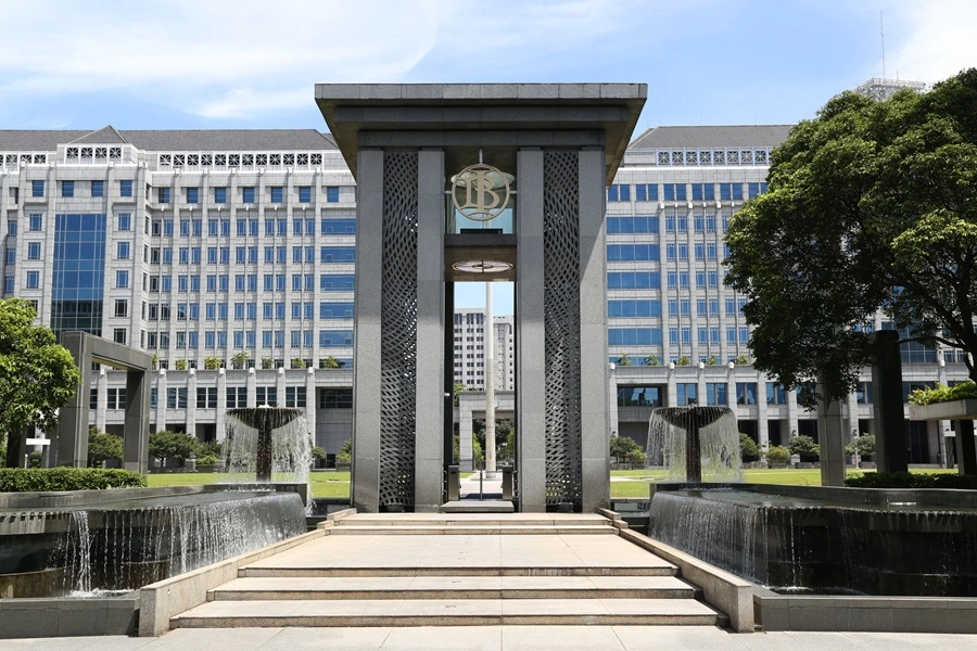 Kantor pusat Bank Indonesia, di Jalan MH Thamrin, Jakarta