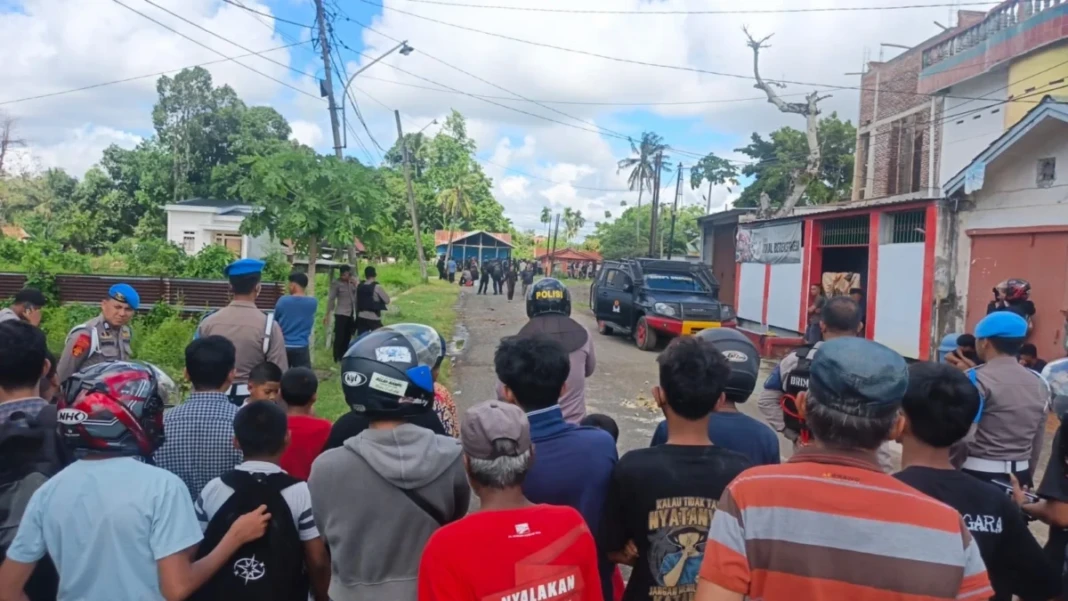 Kericuhan terjadi saat eksekusi lahan di Kelurahan Masumpu, Bone mulai kondusif