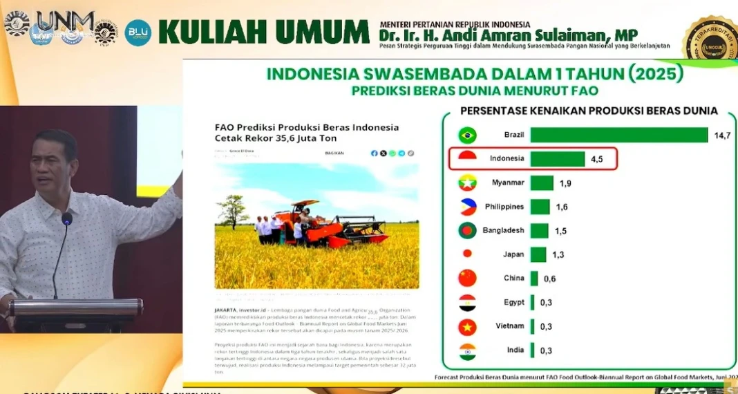 Kuliah umum UNM