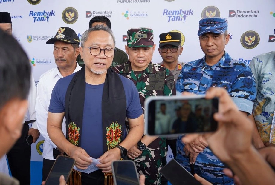 Menko Pangan Zulkifli Hasan di Aceh