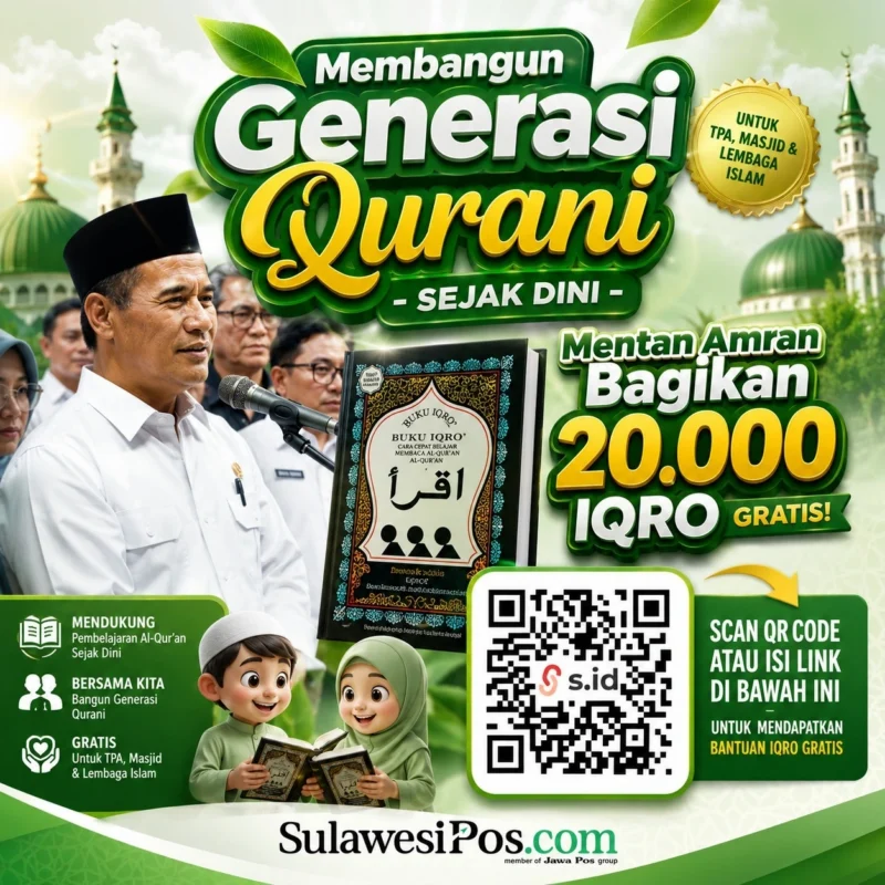 Mentan Amran bagikan 20 ribu Iqra gratis