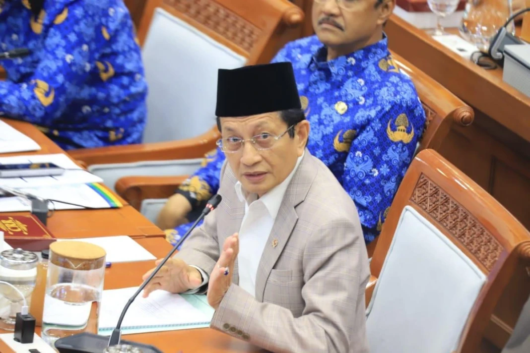 Menteri Agama Nasaruddin Umar