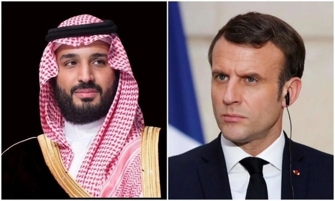 Mohammed bin Salman dan Emmanuel Macron bahas implementasi kesepakatan Iran-AS demi stabilitas serta keamanan kawasan Timur Tengah