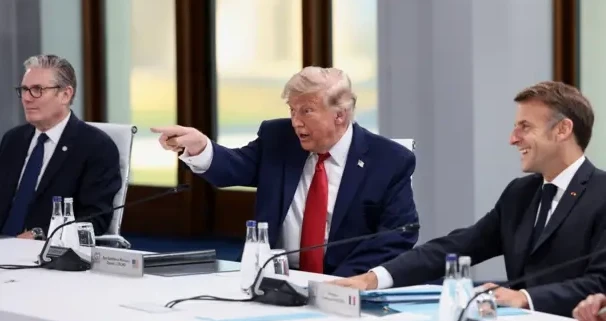 Para pemimpin negara-negara G7 membahas dinamika geopolitik global menyusul pulihnya pelayaran Selat Hormuz dan stabilitas pasokan energi dunia