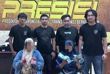 Pelaku ibu dan anak berhasil diamankan usai curi uang mahar kerabat