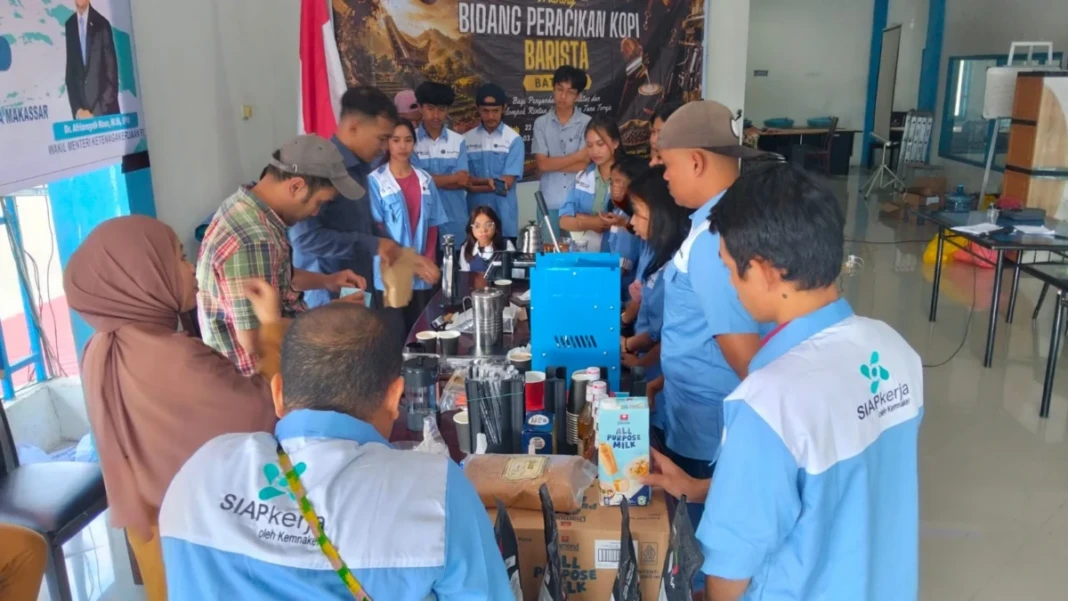 Pelatihan Barista bagi penyandang disabilitas di Tana Toraja