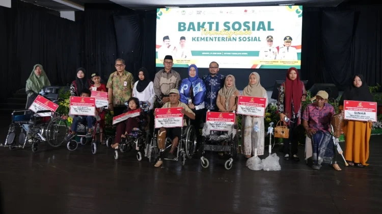 Penerima bantuan alat bantu disabilitas