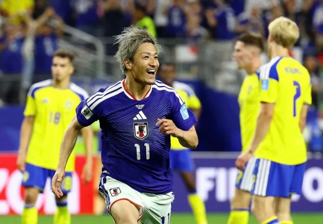 Pertandingan Jepang melawan Swedia di Grup F Piala Dunia 2026