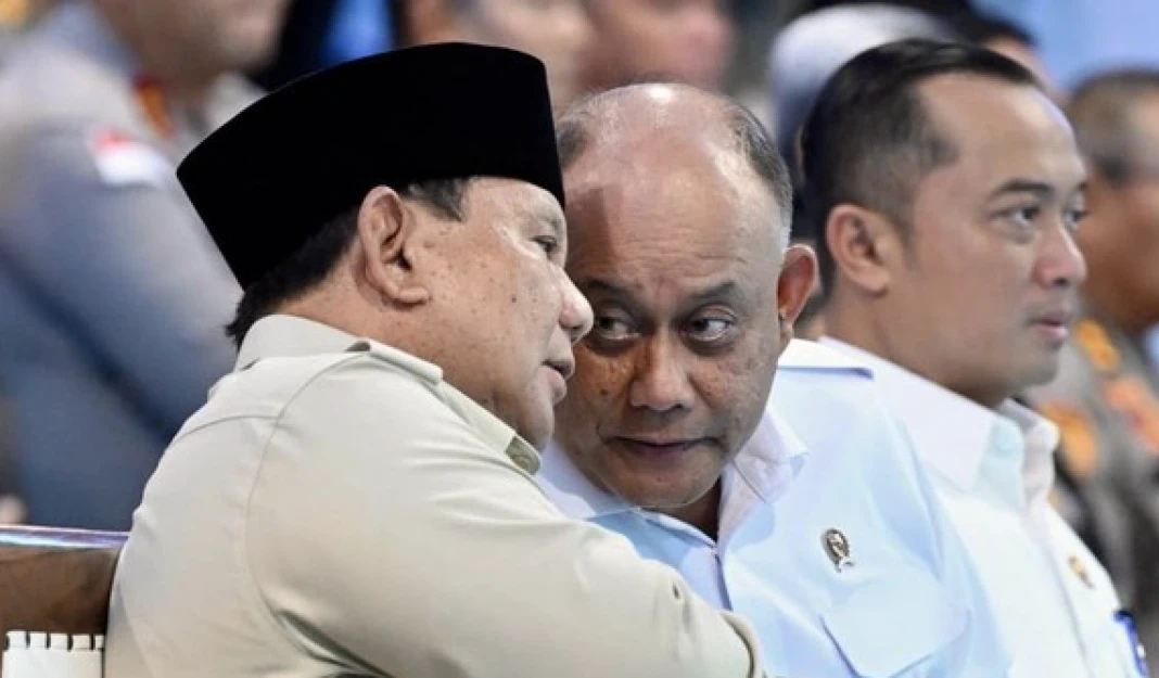 Presiden Prabowo dan Dadan Hindayana