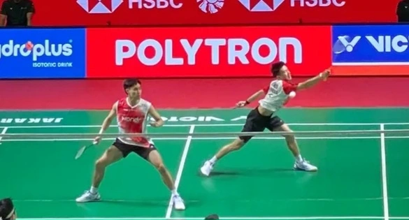 Raymond Indra/Nikolaus Joaquin Lolos Semifinal Indonesia Open 2026