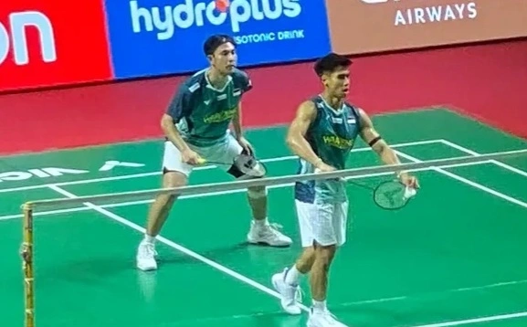 Sabar/Reza Lolos Semifinal Indonesia Open 2026, Tantang Raymond/Joaquin