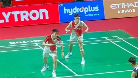 Raymond Indra/Nikolaus Joaquin Tembus Final Indonesia Open 2026